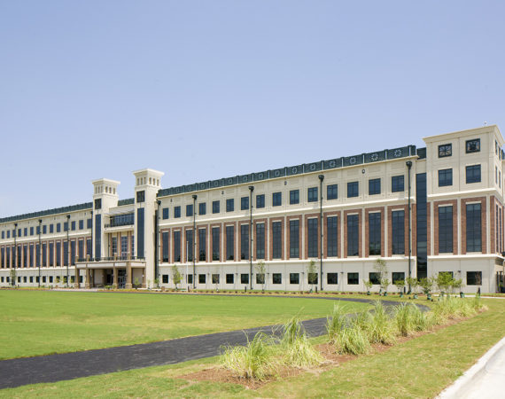 Marine Reserve Center, structural design by LJB