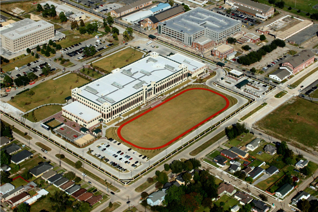 Marine Reserve Center, structural design by LJB