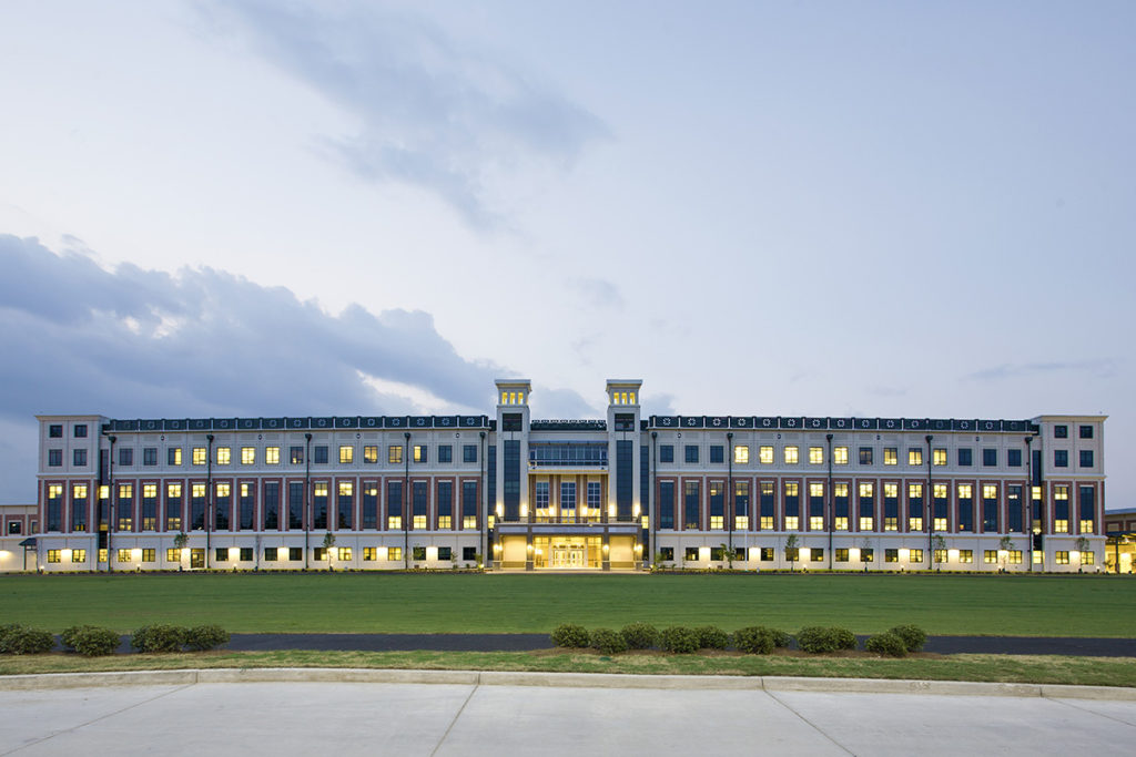 Marine Reserve Center, structural design by LJB