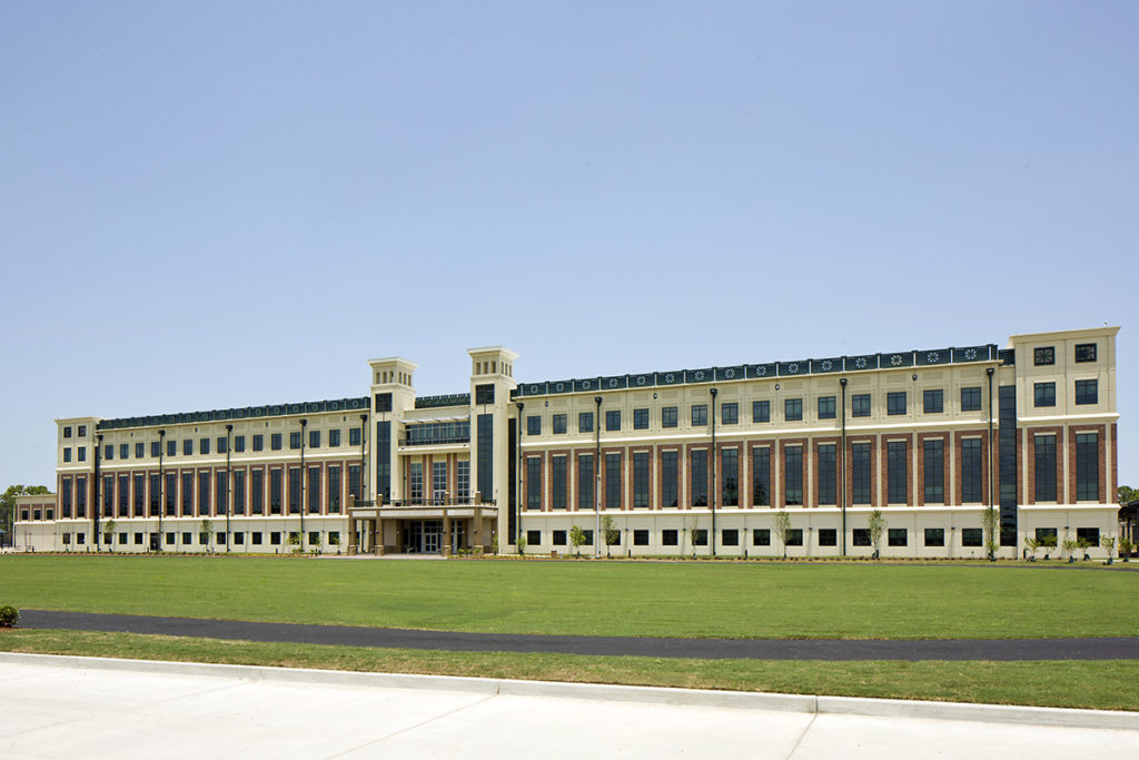 Marine Reserve Center, structural design by LJB