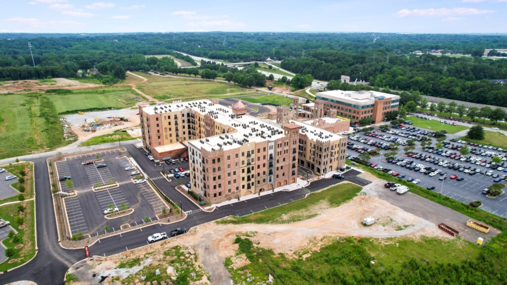 Bridgeway Station_Building A_Front Building_Aerial Shot